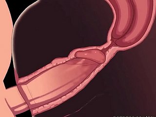 Hentai Uncensored Animation - สีบลอนด์ร้อนมีการสำเร็จความใคร่ครั้งใหญ่กับกระตุก