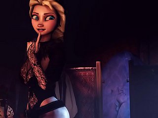 Transmitted to Queen's tight dense Elsa (Frozen)