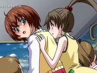Lo schiavo del sesso adolescente anime diventa perforato dispirit figa pelosa.