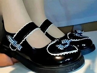 Chinese main pantyhose trampling