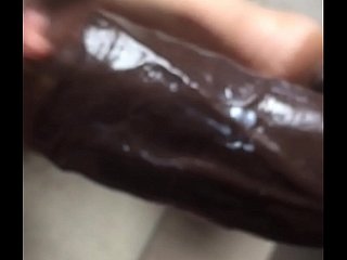 Chinese 아내 사랑 큰 수탉