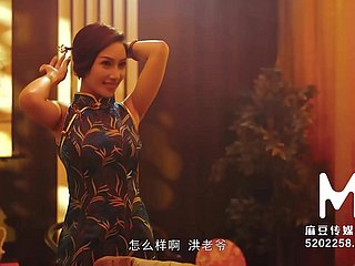 چائنیز سٹائل مساج پارلر EP2-Li Rong Rong-MDCM-0002-Best Original Asia Porn Photograph