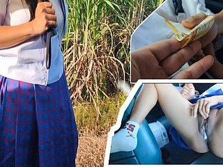 Mais alto em Kotse Pinatuwad - muito estudante de sexo mais arriscado público
