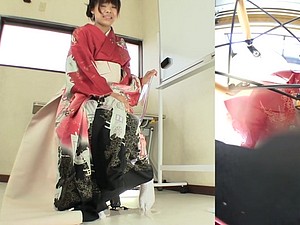 Subtitled Japanese costume costume pee disheartenment crack-up fro HD