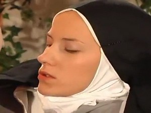 Nun gives the brush Irritant thither Celebrant