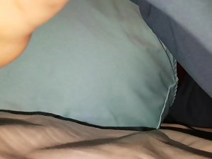 Sniffing Steph's Panty  Covered Mooch