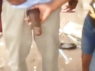 Postman near a HUGE Bushwa