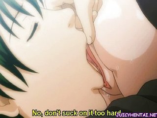 Twee lascive anime babes likken