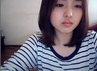 korean cookie above web cam