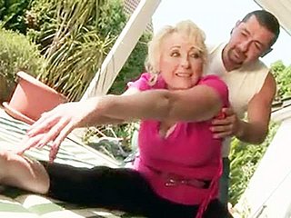 Granny Fucks Far-out Yoga Instructor