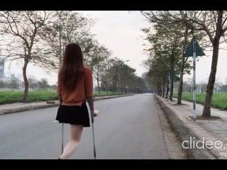 사랑스러운 Crutching