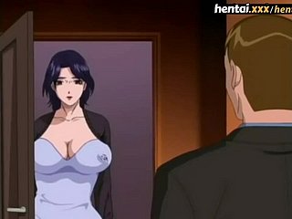 hot busty milf first threeway - hentai.xxx